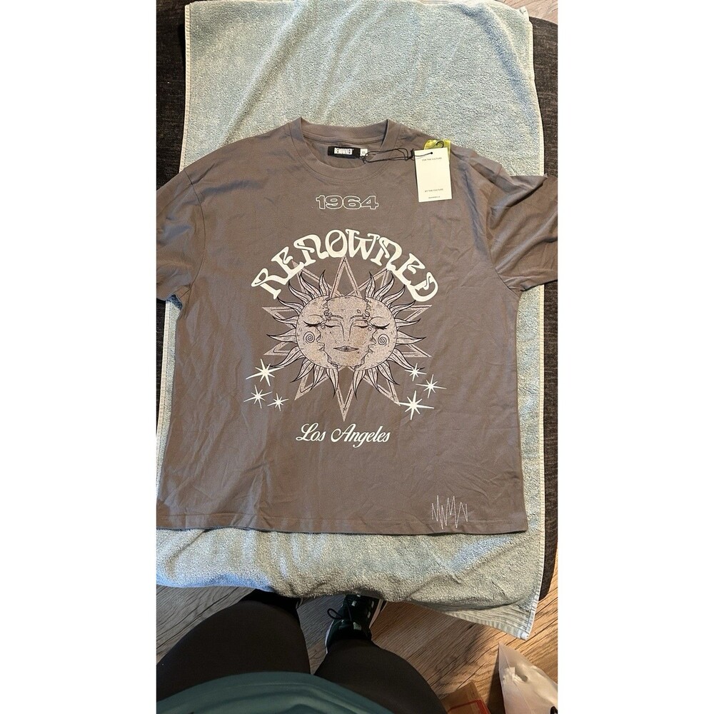 Renowned  Men’s 1964 Sun/Moon Grey Size 2XL New With Tags. #41